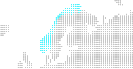 Noruega, con capital Oslo, cuna del idioma Noruego