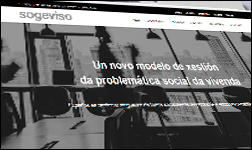 Web de Sogevido traducida de Castellano a Gallego
